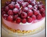 Bavarois framboise maison