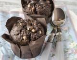 Muffins chocolat noisettes