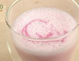 Lassi au sirop de rose et gingembre