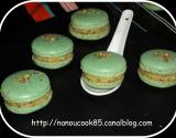 Macaron à la pistache