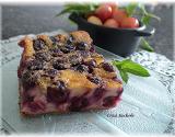 Clafoutis aux cerises et à la menthe