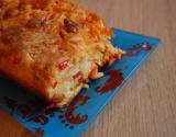 Cake poivron et chorizo