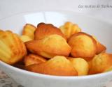 Madeleines à la vanille et au lait