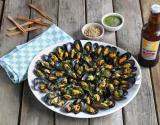 Moules marinées aux herbes et citron façon Léon