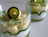 Verrine de courgette