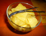 Compotée d'ananas à la vanille