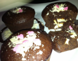 Cupcake choco cœur choco blanc