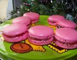 Macarons confiture framboise et rose