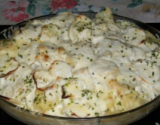 Gratin aux trois viandes et mont-jacob