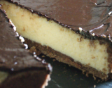 Cheesecake au chocolat blanc