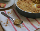 Crumble aux pommes simple et délicieux