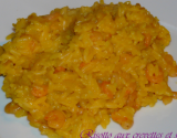 Risotto aux crevettes et safran