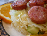 Salade de choucroute et pomme Granny