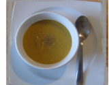 Soupe aux poireaux et aux carottes