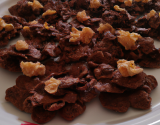 Roses des Sables enfantines aux corn'flakes et chocolat au lait