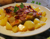 Tartiflette de montagne riche et savoureuse