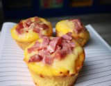 Muffin au jambon fromage