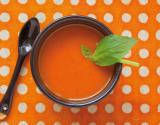 Gaspacho express tomates-basilic