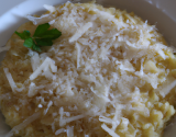 Pâtes en risotto au parmesan et comté