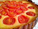 Tarte fine tomate-comté