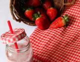 Smoothie fraises & basilic