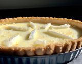 Tarte au fromage blanc, parfumée à la coco