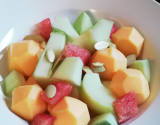 Salade de melon aux fruits exotiques