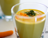 Velouté de carottes au citron vert