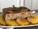 Terrine de pommes de terre, chabichou