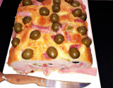 Cake au jambon et aux olives facile et rapide