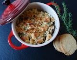 Crumble aux légumes du soleil et sablés au parmesan