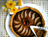 Tarte poire chocolat facile