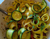 Taggliatelles de courgettes