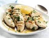 Blancs de poulet à l'ail et au citron