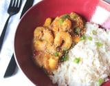 Curry de crevettes