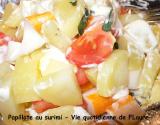 Papillote au surimi