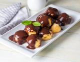 Choux à la crème chocolatée