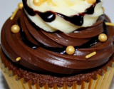 Cupcake au 3 chocolats