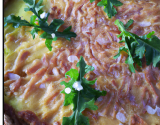 Tarte aux grattons lyonnaise