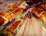 Galette des rois frangipane aux framboises choco & coco