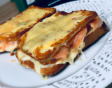 Croque-monsieur au saumon