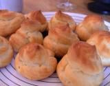 Choux jambon et fromage ail et fines herbes