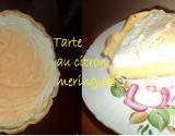 Tarte au citron meringuée, recette légère