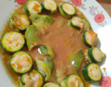 Courgettes à la sauce d'huître