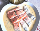 Blanquette de saumon et lotte