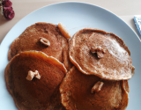 Pancakes à la châtaigne et sucre roux