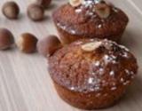 muffins aux noisettes et à la banane