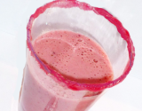 Smoothie fruits rouges et vanille