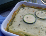 Flan de courgette onctueux à la crème fraîche