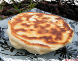 Naans fromage & viande des grisons